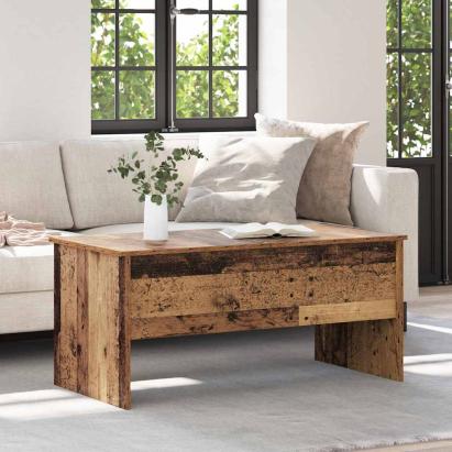 Masă de cafea Lemn vechi 102 x 50.5 x 46.5 cm Lemn compozit GartenMobel Dekor