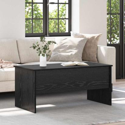 Masă de cafea Stejar negru 102 x 50.5 x 46.5 cm Lemn compozit GartenMobel Dekor