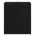 Bufet cu sertar Stejar negru 60 x 30 x 70 cm Lemn compozit GartenMobel Dekor