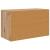 Raft pentru încălțăminte stejar artizanal 75 x 35 x 45 cm GartenMobel Dekor