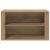 Raft pentru încălțăminte stejar artizanal 75 x 35 x 45 cm GartenMobel Dekor