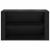 Raft pentru încălțăminte cu raft Stejar negru 75 x 35 x 45 cm GartenMobel Dekor