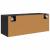 Dulap pentru pantofi cu raft Stejar negru 100 x 35 x 38 cm GartenMobel Dekor