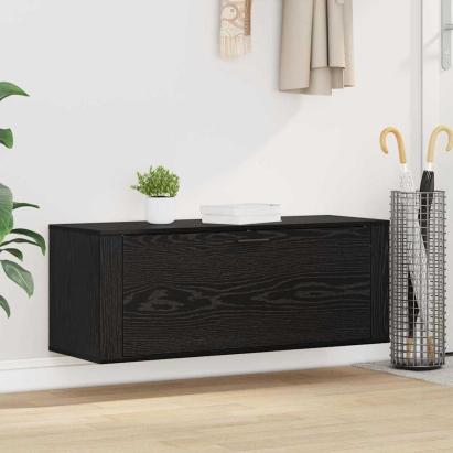 Dulap pentru pantofi cu raft Stejar negru 100 x 35 x 38 cm GartenMobel Dekor