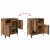 Bufet Lemn vechi 60 x 35 x 70 cm Lemn compozit GartenMobel Dekor