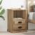 Dulap de noapte 2 pcs stejar artizanal 43 x 36 x 60 cm GartenMobel Dekor