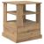 Dulap de noapte stejar artizanal 50 x 50 x 60 cm Lemn compozit GartenMobel Dekor