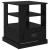 Dulap de noapte Stejar negru 50 x 50 x 60 cm Lemn compozit GartenMobel Dekor