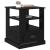 Dulap de noapte Stejar negru 50 x 50 x 60 cm Lemn compozit GartenMobel Dekor
