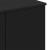 Dulap de Baie cu raft Negru 61 x 35 x 64 cm Lemn compozit GartenMobel Dekor