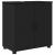 Dulap de Baie cu raft Negru 61 x 35 x 64 cm Lemn compozit GartenMobel Dekor