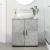 Dulap de Baie cu raft Gri beton 61 x 35 x 64 cm Lemn compozit GartenMobel Dekor