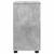 Dulap de Baie cu raft Gri beton 61 x 35 x 64 cm Lemn compozit GartenMobel Dekor