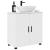 Dulap de Baie Alb foarte lucios 61 x 35 x 64 cm Lemn compozit GartenMobel Dekor