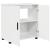 Dulap de Baie Alb foarte lucios 61 x 35 x 64 cm Lemn compozit GartenMobel Dekor
