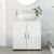 Dulap de Baie Alb foarte lucios 61 x 35 x 64 cm Lemn compozit GartenMobel Dekor