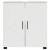 Dulap de Baie Alb foarte lucios 61 x 35 x 64 cm Lemn compozit GartenMobel Dekor