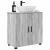 Dulap de Baie cu raft sonoma gri 61 x 35 x 64 cm Lemn compozit GartenMobel Dekor