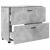 Dulap de Baie Gri beton 76.5 x 35 x 64 cm Lemn compozit GartenMobel Dekor