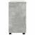 Dulap de Baie Gri beton 76.5 x 35 x 64 cm Lemn compozit GartenMobel Dekor