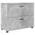Dulap de Baie Gri beton 76.5 x 35 x 64 cm Lemn compozit GartenMobel Dekor