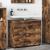 Dulap de Baie Stejar afumat 76.5 x 35 x 64 cm Lemn compozit GartenMobel Dekor