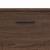 Dulap de Baie Stejar brun 76.5 x 35 x 64 cm Lemn compozit GartenMobel Dekor