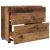 Dulap de Baie Lemn vechi 76.5 x 35 x 64 cm Lemn compozit GartenMobel Dekor