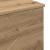 Dulap de Baie stejar artizanal 76.5 x 35 x 64 cm Lemn compozit GartenMobel Dekor