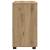 Dulap de Baie stejar artizanal 76.5 x 35 x 64 cm Lemn compozit GartenMobel Dekor
