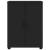 Dulap de Baie cu raft Negru 60 x 35 x 80 cm Lemn compozit GartenMobel Dekor