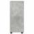Dulap de Baie cu raft Gri beton 60 x 35 x 80 cm Lemn compozit GartenMobel Dekor