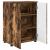 Dulap de Baie Stejar afumat 60 x 35 x 80 cm Lemn compozit GartenMobel Dekor