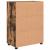 Dulap de Baie Stejar afumat 60 x 35 x 80 cm Lemn compozit GartenMobel Dekor