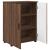 Dulap de Baie cu raft Stejar brun 60 x 35 x 80 cm Lemn compozit GartenMobel Dekor