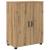 Dulap de Baie stejar artizanal 60 x 35 x 80 cm Lemn compozit GartenMobel Dekor