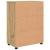 Dulap de Baie stejar artizanal 60 x 35 x 80 cm Lemn compozit GartenMobel Dekor