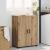 Dulap de Baie stejar artizanal 60 x 35 x 80 cm Lemn compozit GartenMobel Dekor