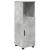 Dulap de Baie cu raft Gri beton 30 x 35 x 95 cm Lemn compozit GartenMobel Dekor