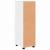 Dulap de Baie Alb foarte lucios 30 x 35 x 95 cm Lemn compozit GartenMobel Dekor