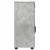 Dulap de Baie cu sertar Gri beton 30 x 35 x 80 cm Lemn compozit GartenMobel Dekor