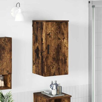 Dulap de Baie Stejar afumat 30 x 31.5 x 61 cm Lemn compozit GartenMobel Dekor