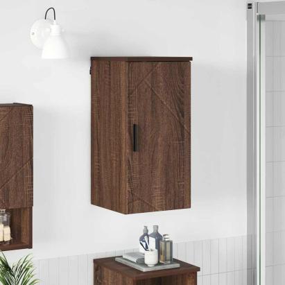 Dulap de Baie Stejar brun 30 x 31.5 x 61 cm Lemn compozit GartenMobel Dekor