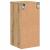 Dulap de Baie stejar artizanal 30 x 31.5 x 61 cm Lemn compozit GartenMobel Dekor