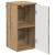 Dulap de Baie stejar artizanal 30 x 31.5 x 61 cm Lemn compozit GartenMobel Dekor
