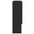 Dulap cu oglindă cu raft Negru 59 x 17 x 55 cm Lemn compozit GartenMobel Dekor