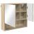 Dulap cu oglindă Stejar sonoma 59 x 17 x 55 cm Lemn compozit GartenMobel Dekor