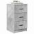 Dulap de noapte Gri beton 38 x 38 x 66 cm Lemn compozit GartenMobel Dekor