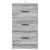 Dulap de noapte sonoma gri 38 x 38 x 66 cm Lemn compozit GartenMobel Dekor