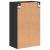 Dulap de Baie Pe perete Negru 39 x 23.5 x 65 cm Lemn compozit GartenMobel Dekor